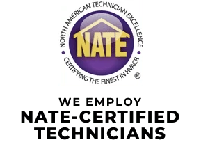NATE-certified technicians